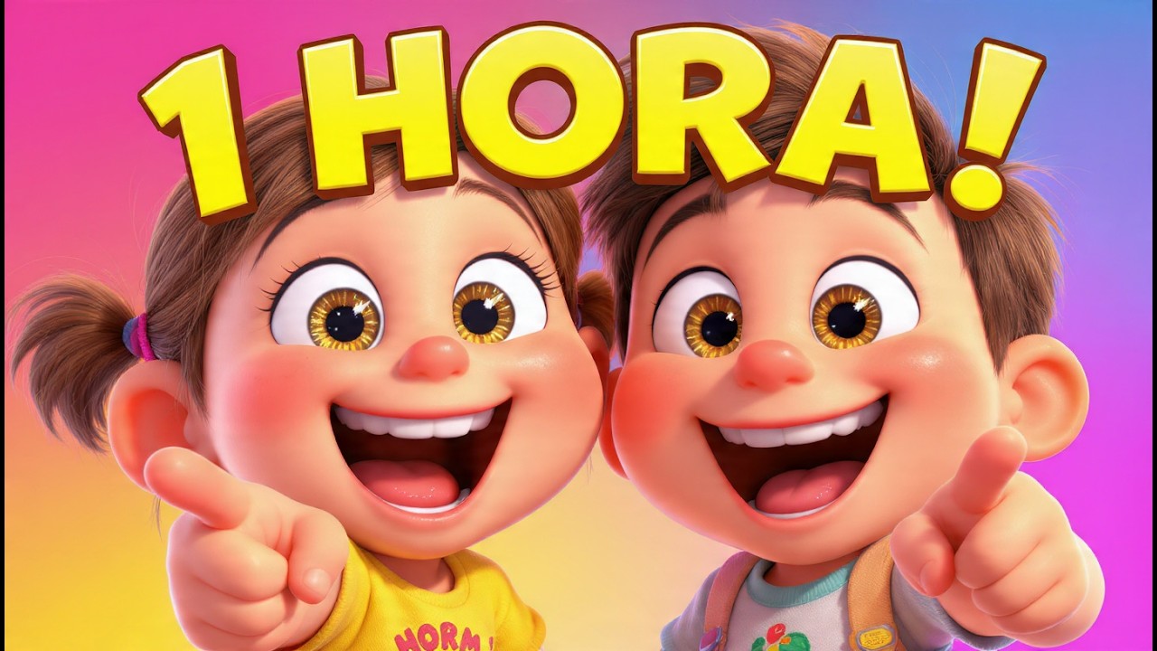 1 HORA DE MÚSICAS INFANTIS PARA PULAR, DANÇAR E SE DIVERTIR! 🎶🔥