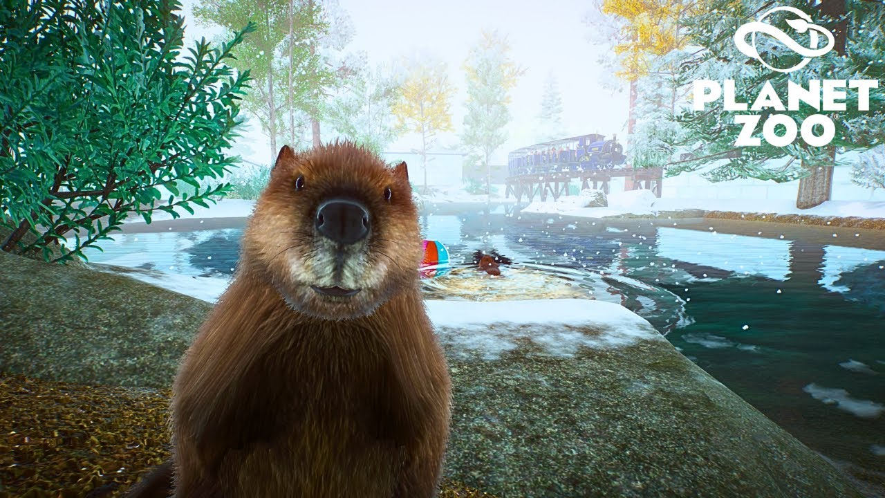 Creating a HUGE Beaver Habitat in a Cosy Winter Zoo