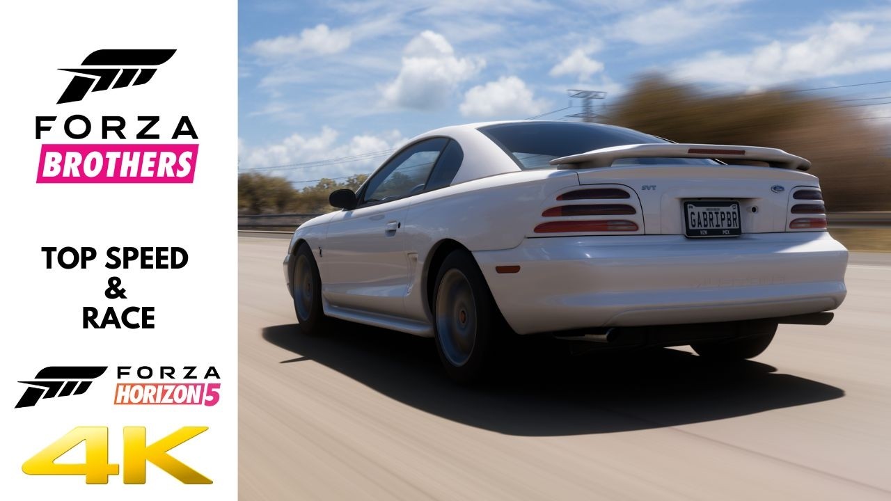 Ford Mustang SVT Cobra R 1995 TopSpeed e Corrida