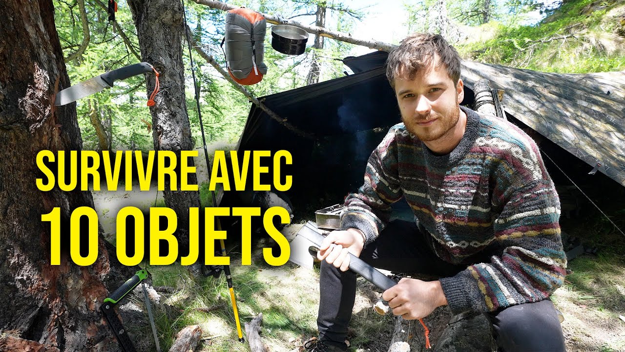 Comment survivre avec seulement 10 objets ?