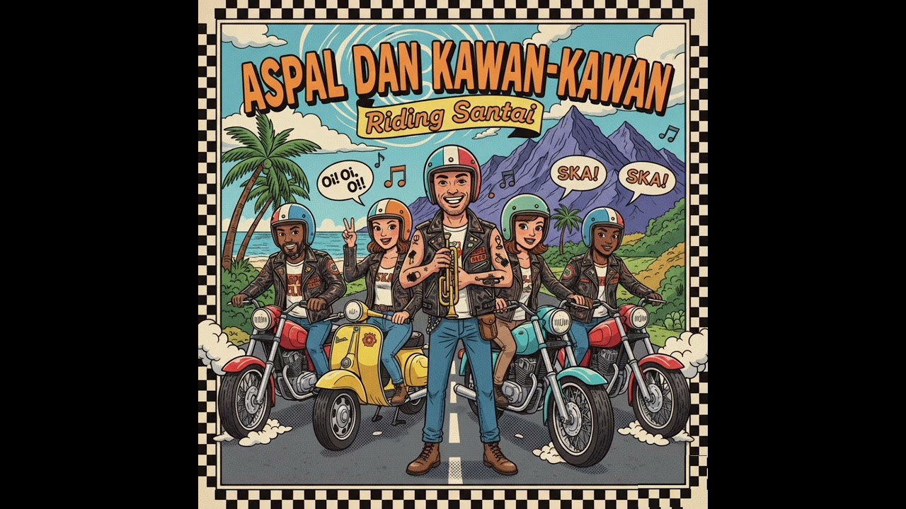 ASPAL & KAWAN-KAWAN #ska #vespa #cb #anakmotor #touring #rxking #motorcustom #jalan-jalan 