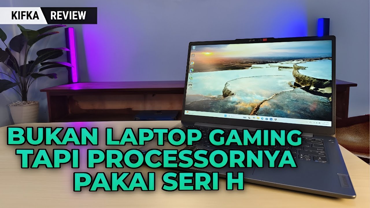 Lenovo Ideapad Slim 3 14IAH8, Performa Kencang Kamera Sudah FHD