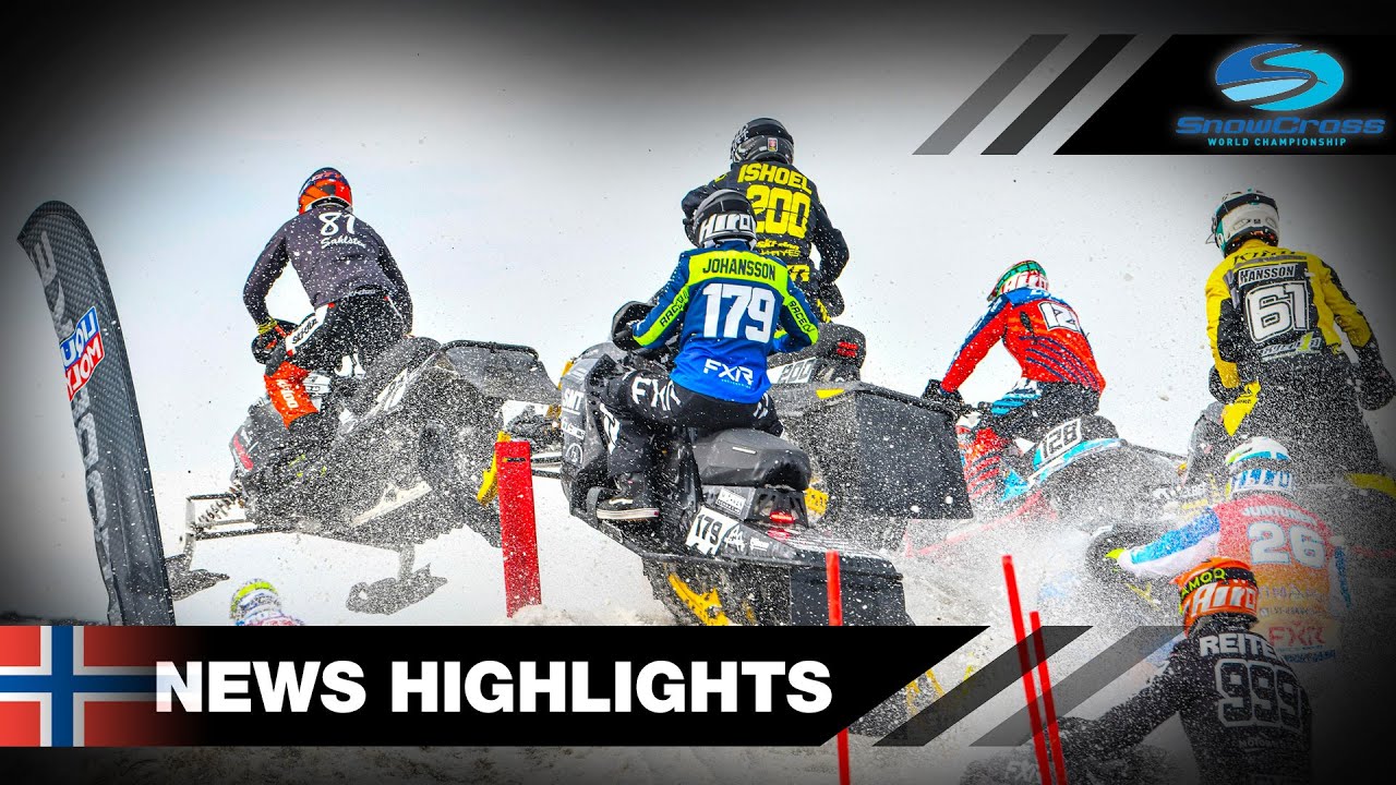 News Highlights | FIM Snowcross World Championship 2023 Kirkenes #MXGP #Snowcross