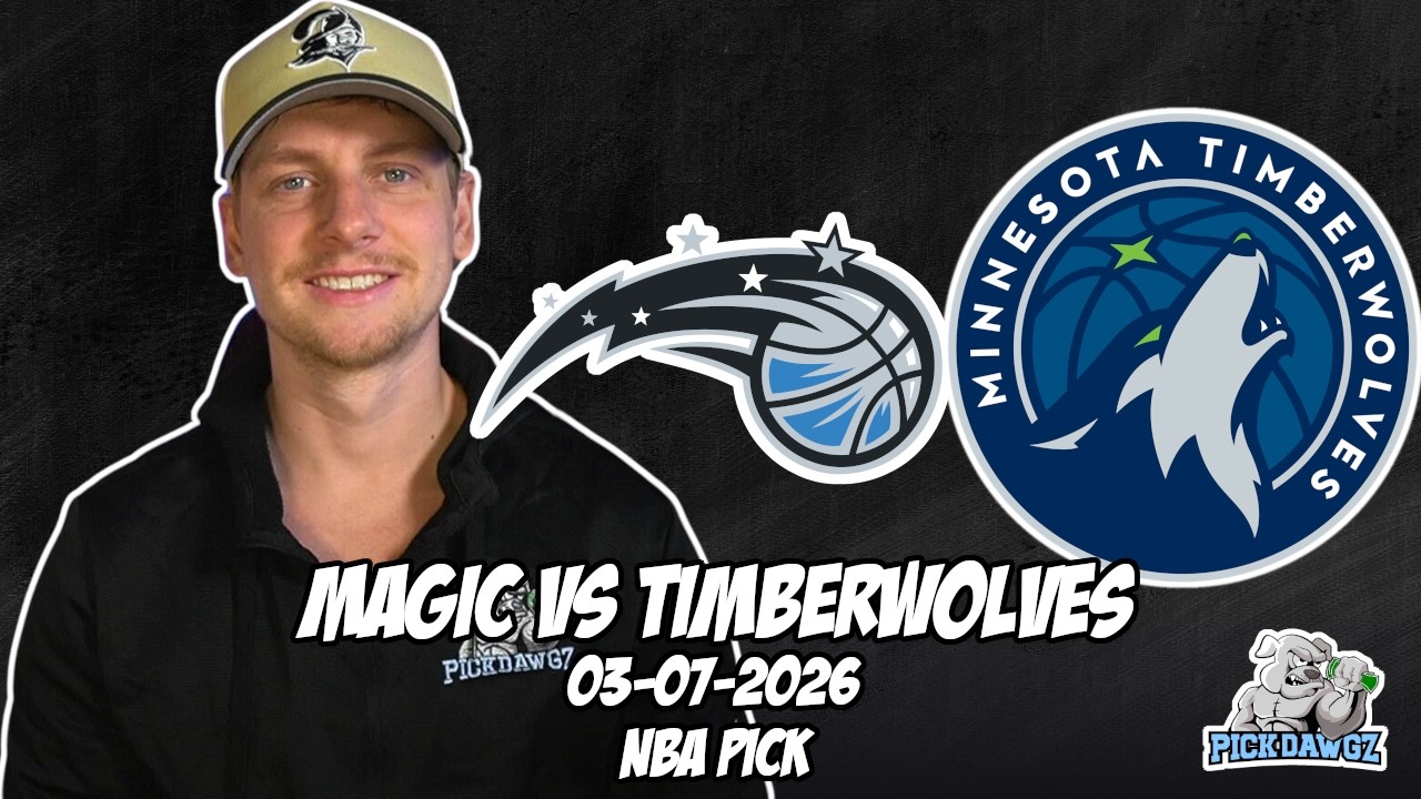 Orlando Magic vs Minnesota Timberwolves 3/7/26 NBA Free Picks & Prediction | NBA Betting Tips