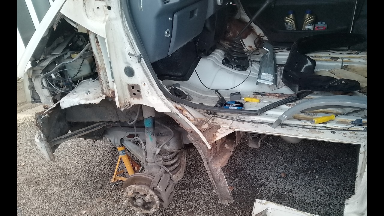 MK4 Transit Duetto Cutting Out The Rot Vid 3