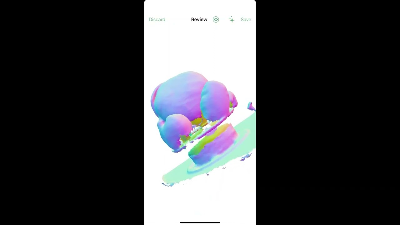 How to use SureScan 3D app edit functions (Including noise removal) - original edition