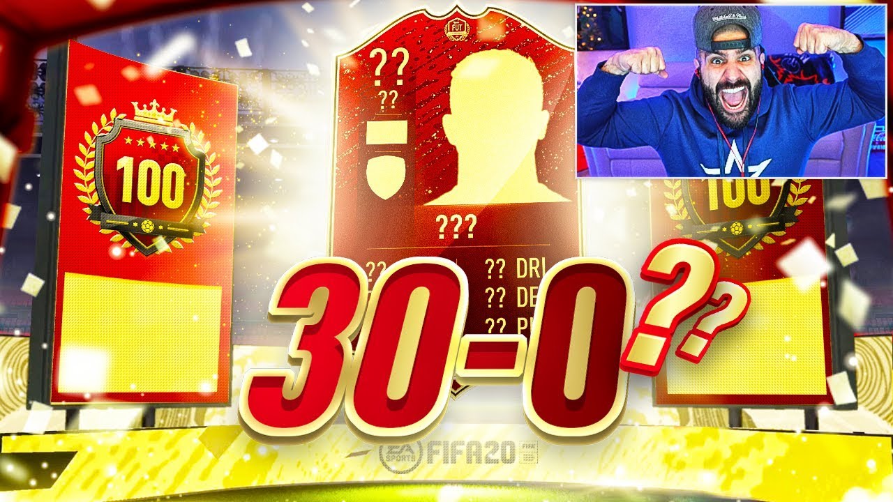 OMG WE DID IT!!! I GOT TOP 100!!!! 30-0?? FIFA 20 Ultimate Team