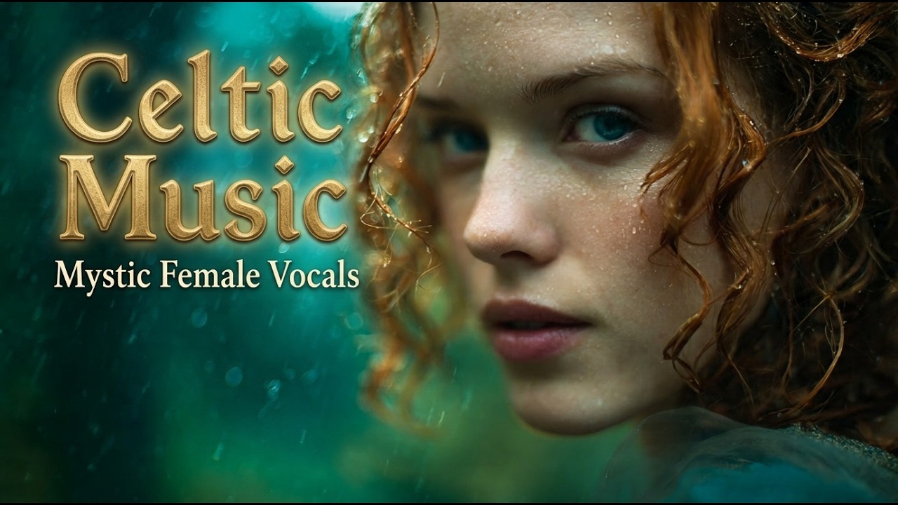 Mystical Celtic Female Vocal Music | Irish Harp Fantasy for Relaxation & Sleep