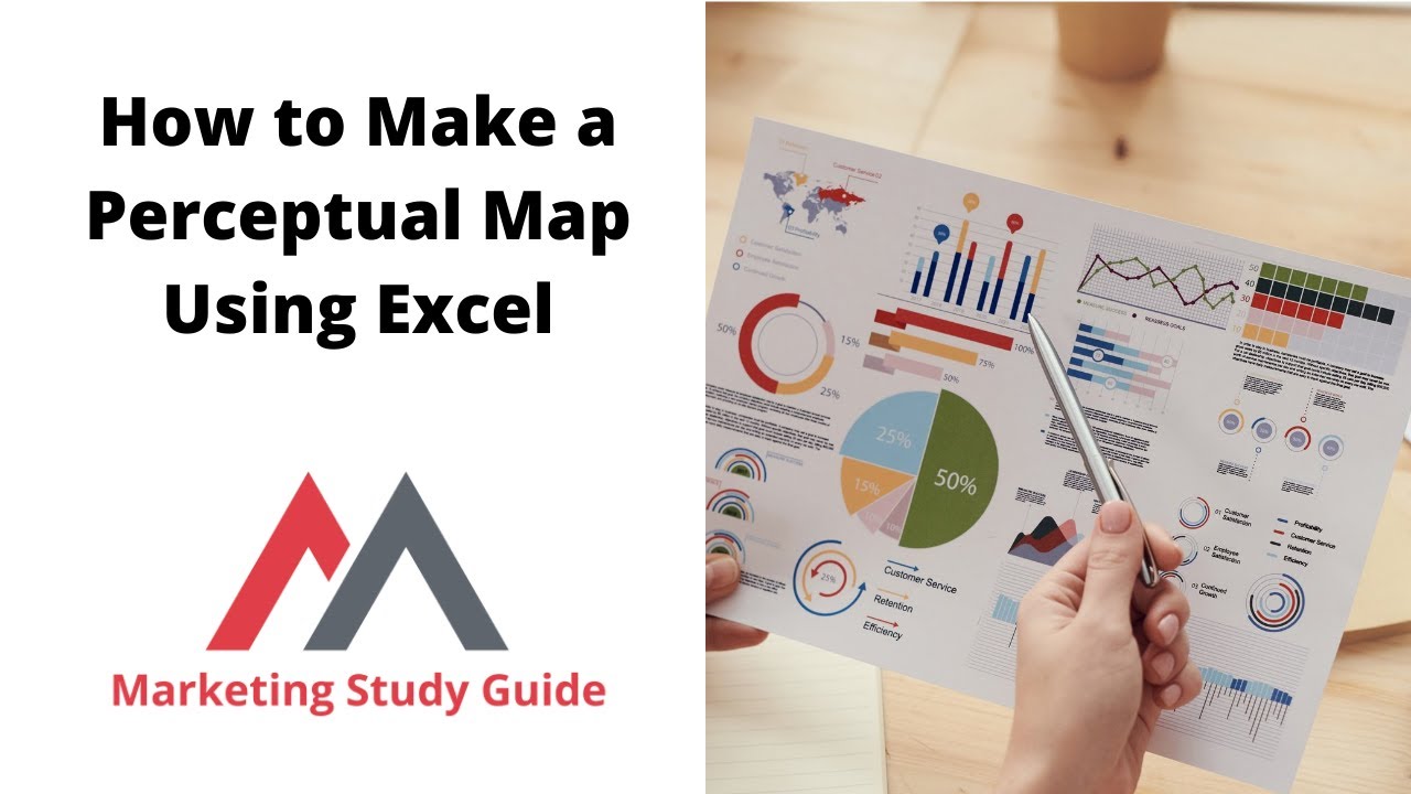 Как создать карту восприятия с помощью Excel