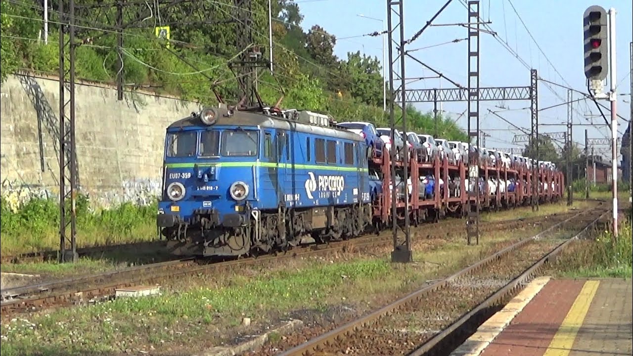 Stacja PKP Mysłowice - 5 towarowych (Captrain, Lotos, CTL, PKP Cargo) + SM42 na szopie | 10.08.2018