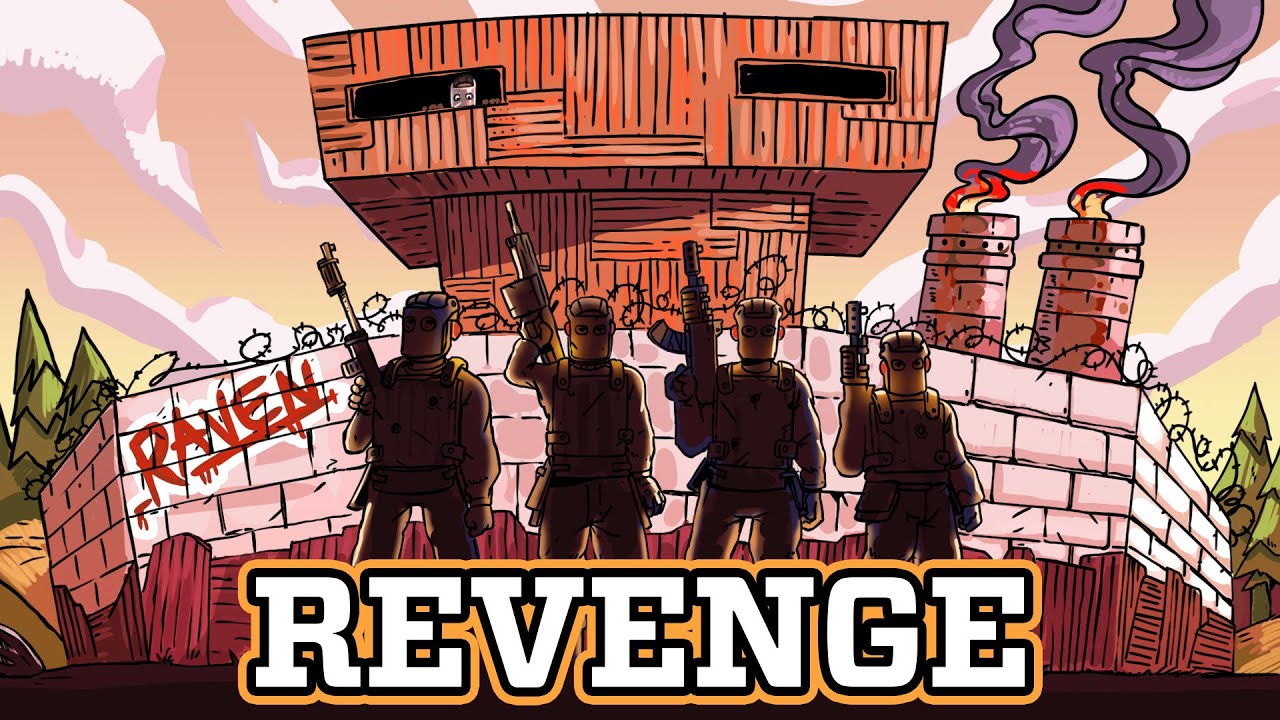 100 ROCKETS REVENGE RAID ! Rust