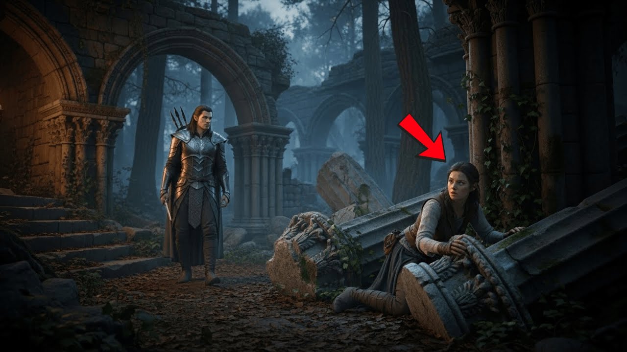 She Hid Among the Elven Ruins to Survive — Until the Elven Prince Found Her