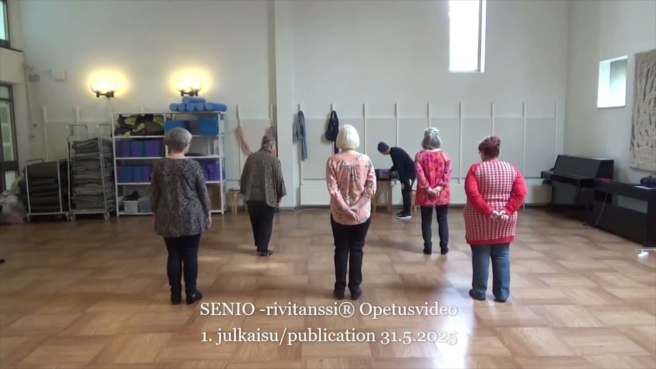 Opetusvideo, rivitanssi / Teaching video, line dance