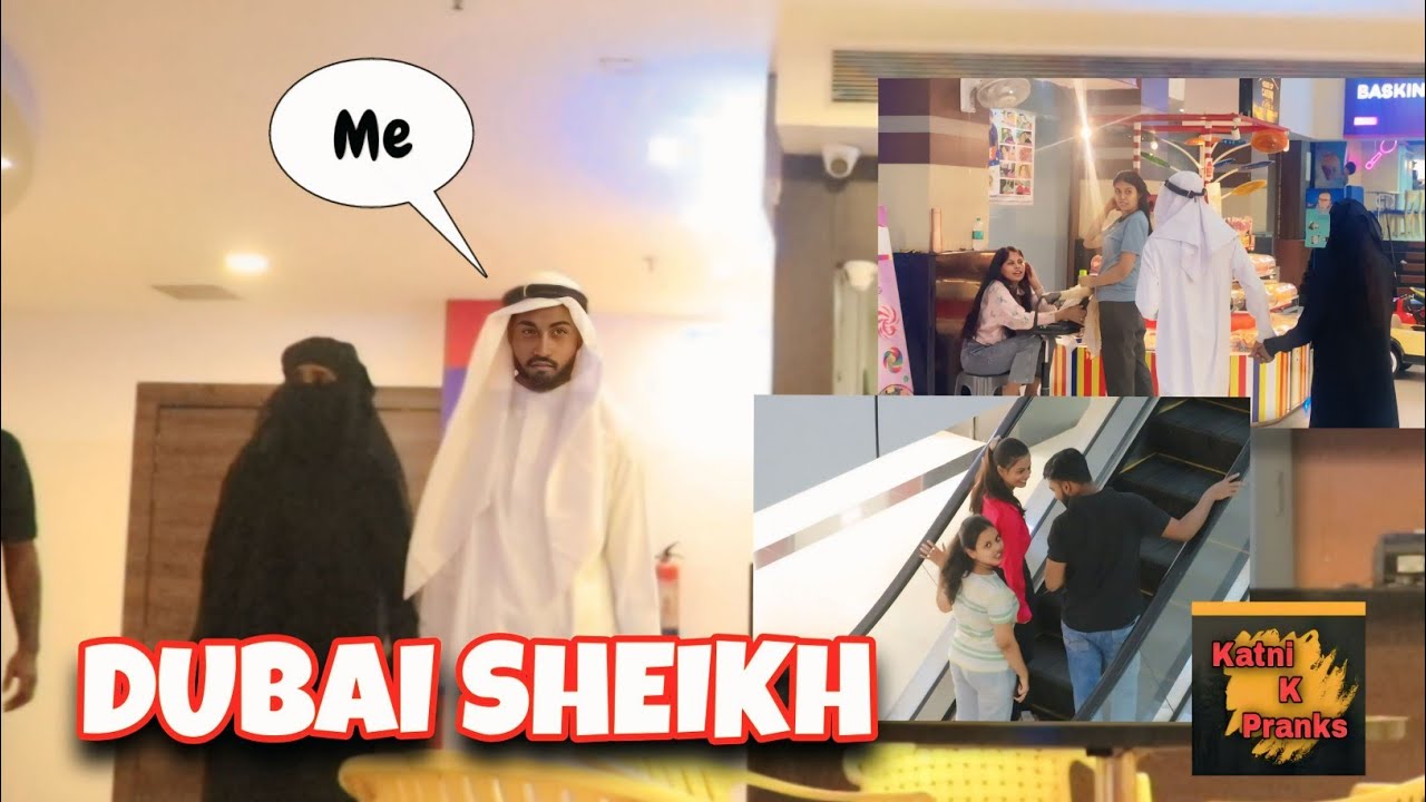 HABIBI DUBAI SHAIKH IN INDIA | KATNI K PRANK  | PUBLIC REACTIONS | PRANK | 2024