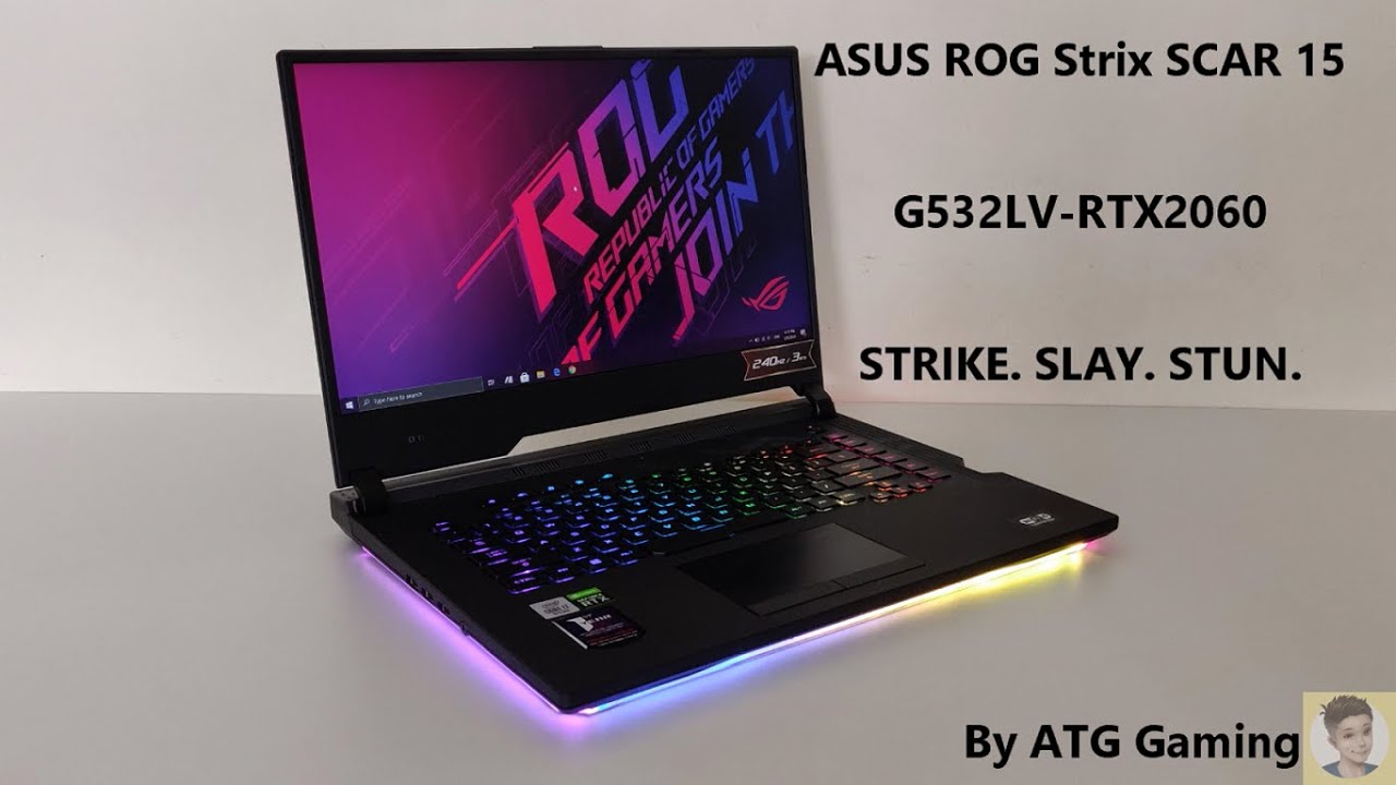 ASUS ROG Strix SCAR 15 (2020) Unboxing - ATG First Ever Unboxing Video!