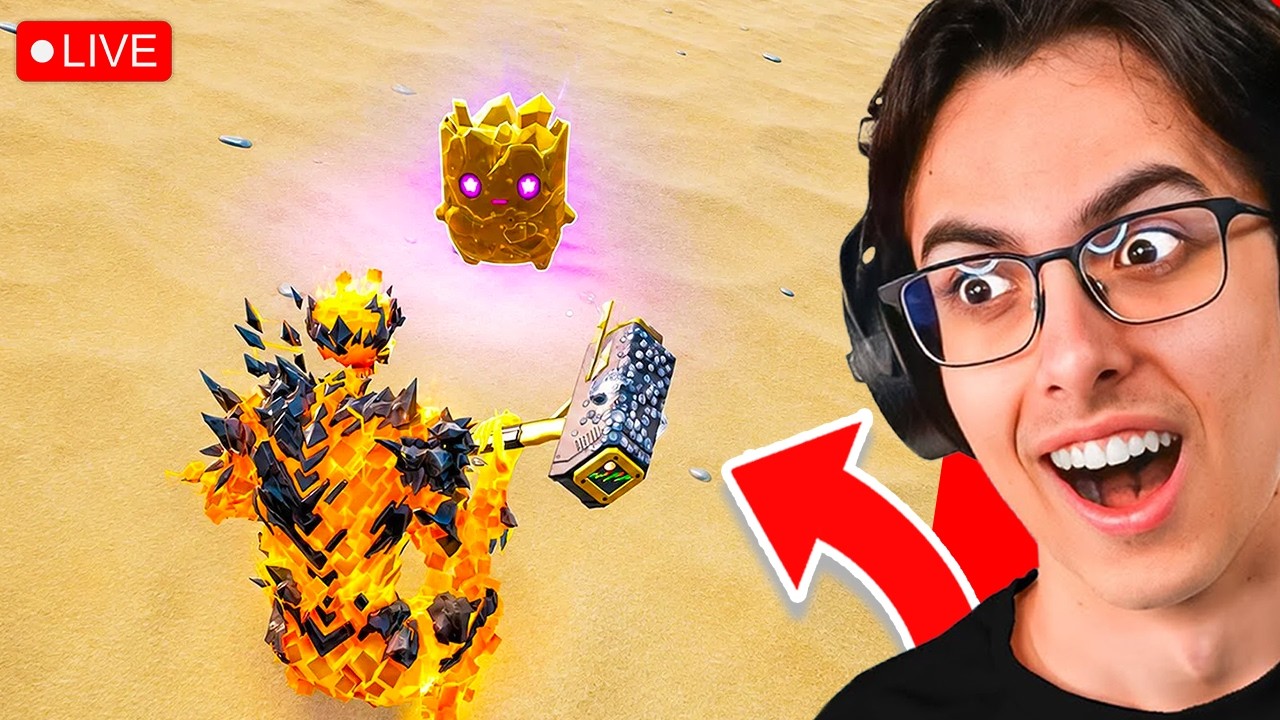 🔴 LIVE! - FINDING ALL OF THE NEW RARE SPRITES!! (NEW FORTNITE UPDATE)