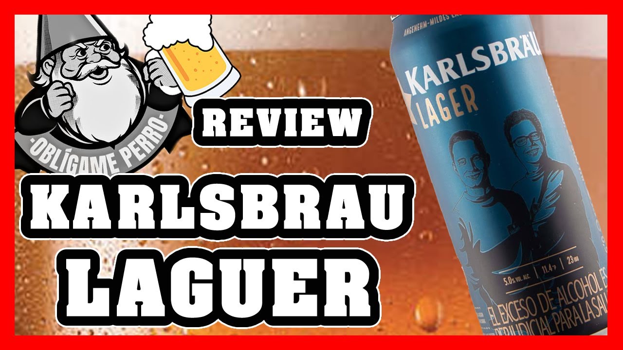 🍺CERVEZA KARLSBRAU LAGUER🍺