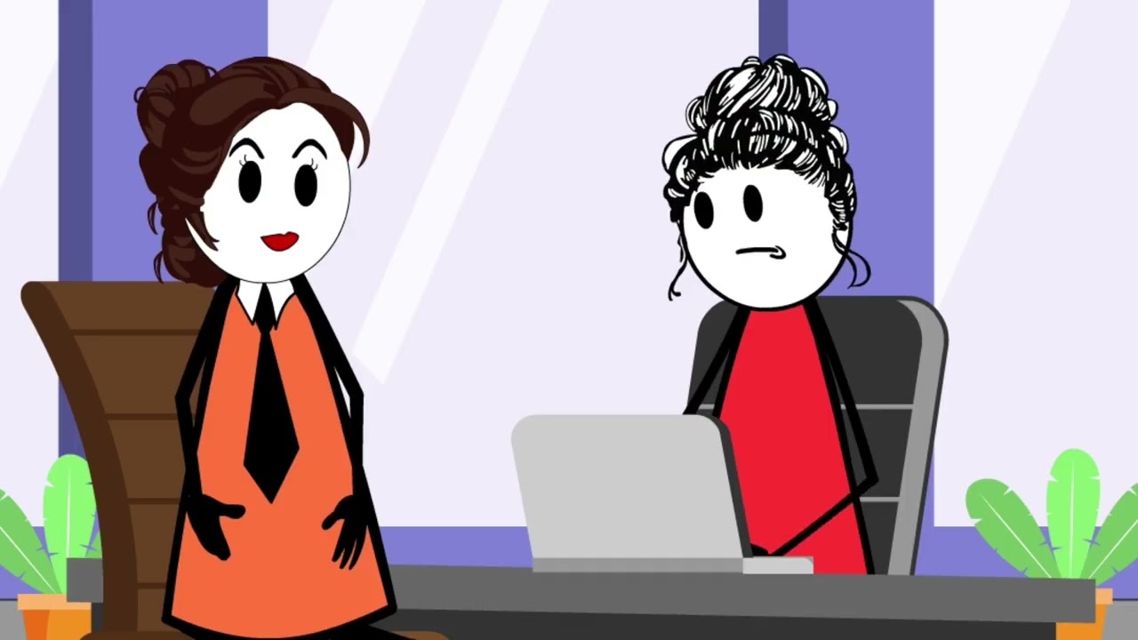 Office Drama Starts With Language… Ends With Silence #corporate #animation