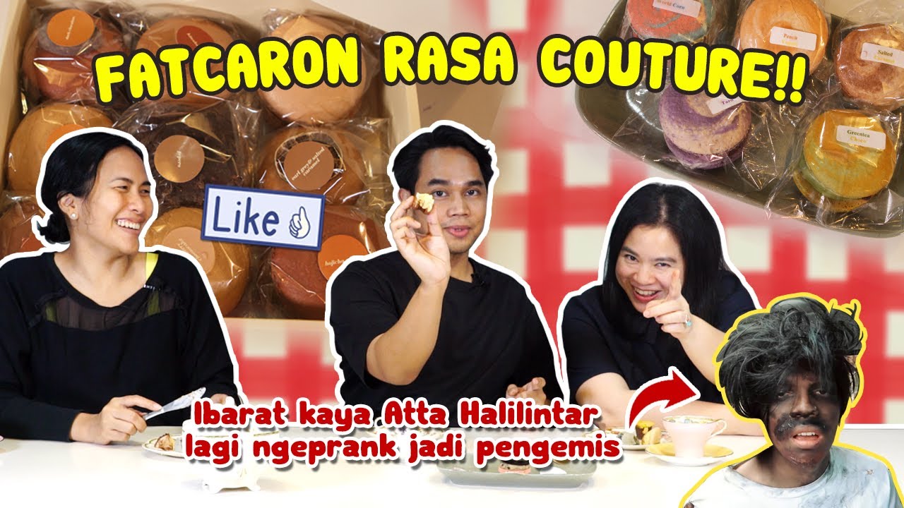REVIEW CEMILAN KOREA FATCARON ALIAS FAT MACARON - IBARAT ATTA NGEPRANK JADI PENGEMIS | YUK BOONGKOOZ