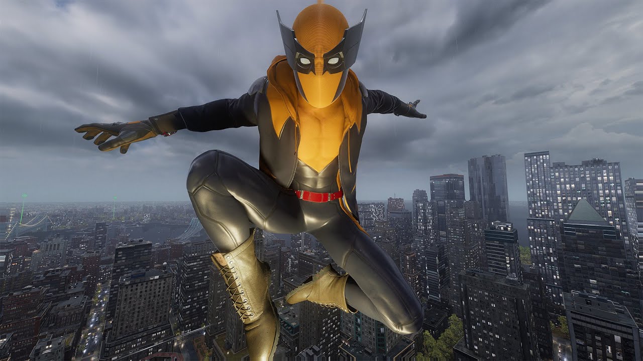 Wolverine Suit + Insane Air Tricks in Spider-Man 2 PC [4K] | Swinging Like a Beast!