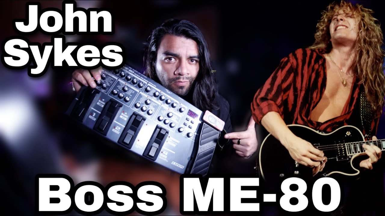 Whitesnake  - Emulando el tono de John Sykes - [Boss ME-80]