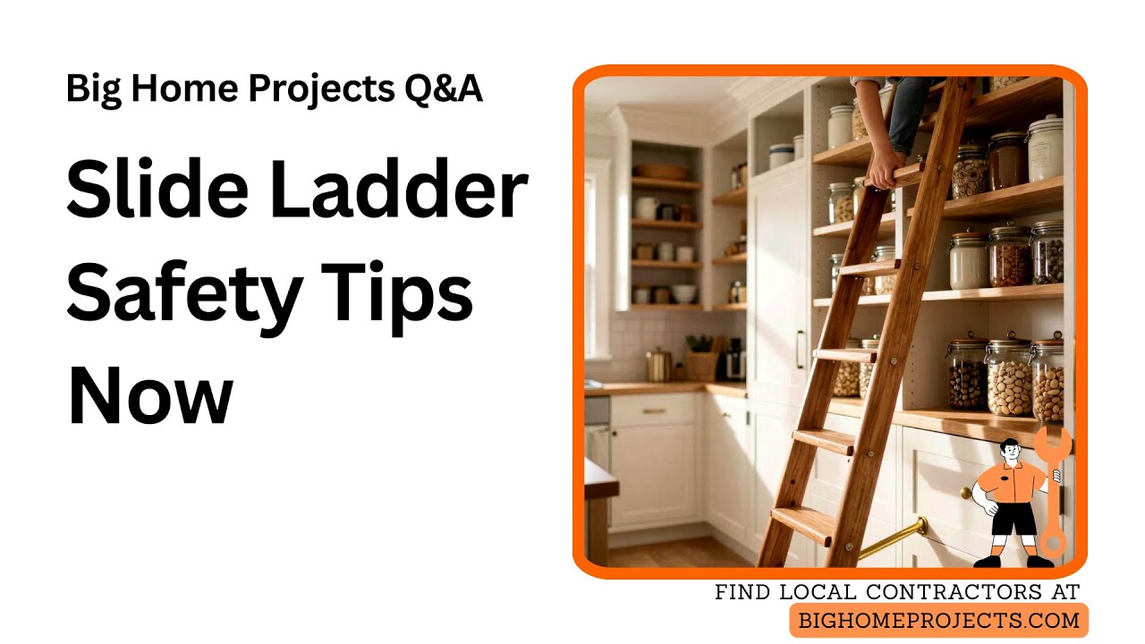 Rolling Pantry Ladder Rail Installation Tips