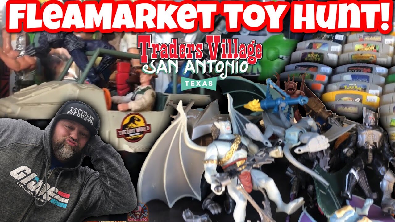 Traders Village FleaMarket Toy Hunt!