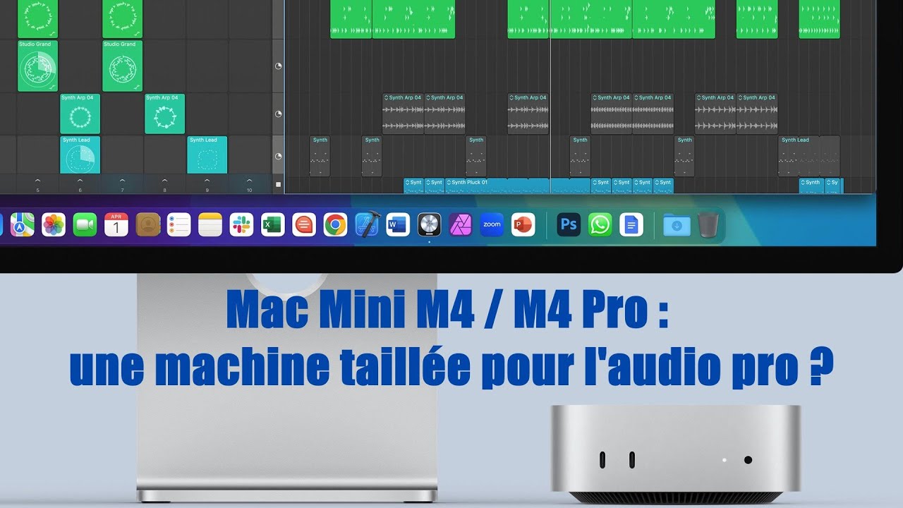 Mac mini M4 / M4 Pro : une machine taill&eacute;e pour l'audio pro ?