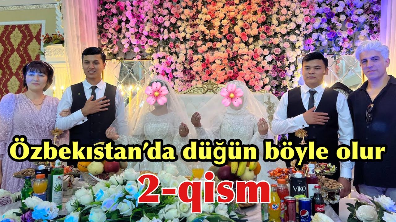 Özbek düğünü böyle olur | O’zbegimni fayzli to’ylari