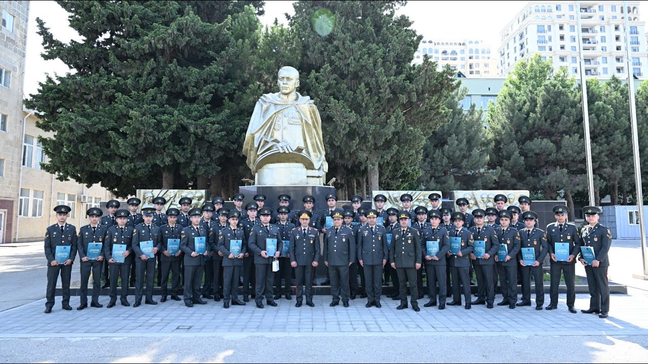 Bakı Hərbi Kollecində buraxılış mərasimi keçirilib