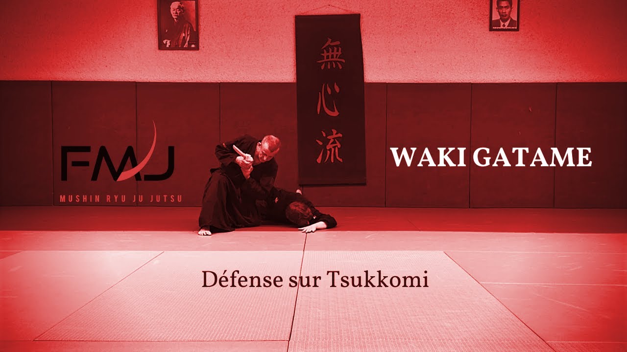 Mushin ryu Ju jitsu: Tsukkomi,(attaque au couteau) Waki gatame