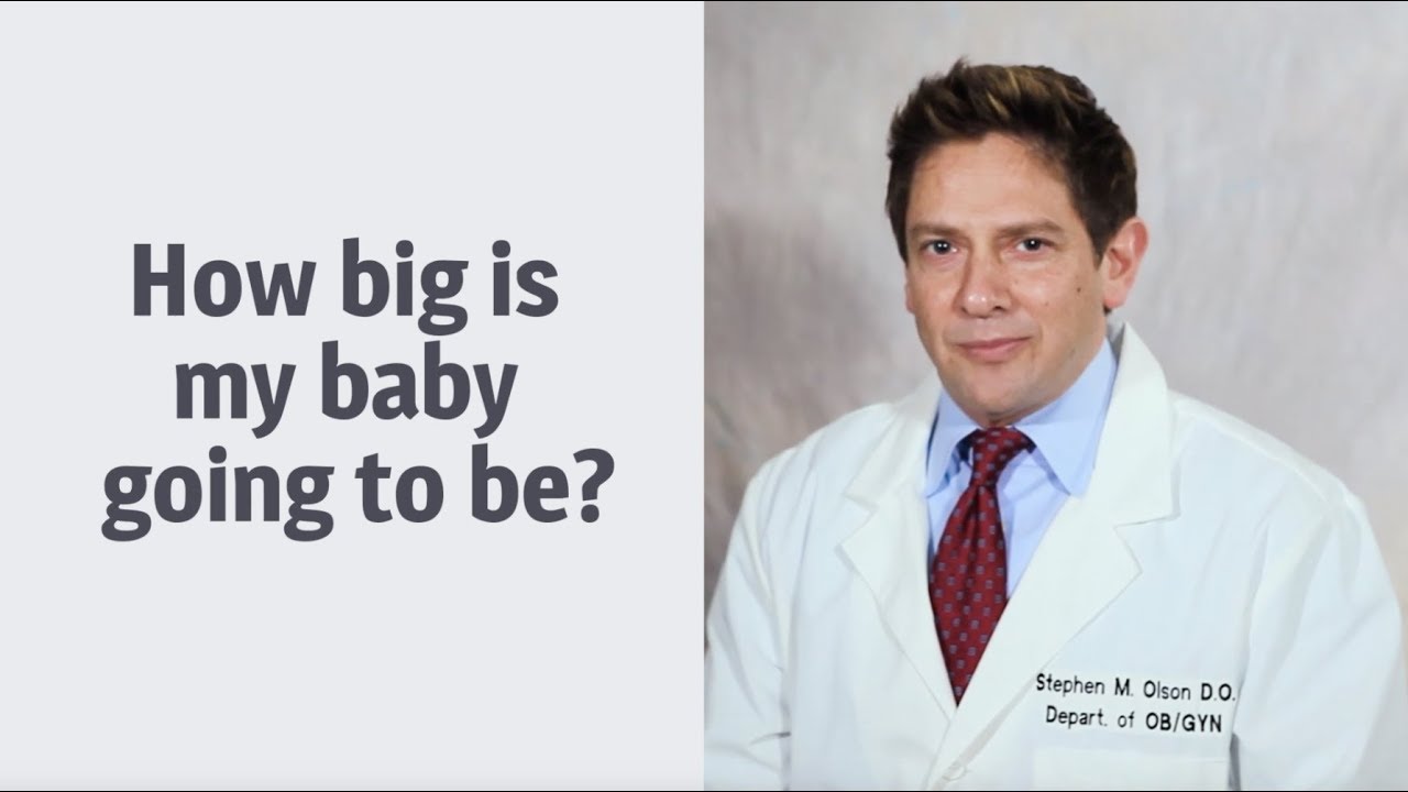 Pregnancy Q&A: How big is my baby going to be?