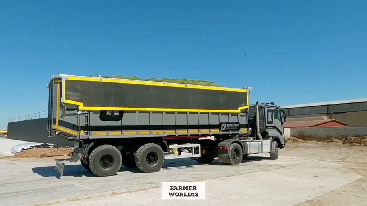 Claas Pick Up 300 & Agroliner SAW 32 #claas #viral #grow #agricultural #agro #combine