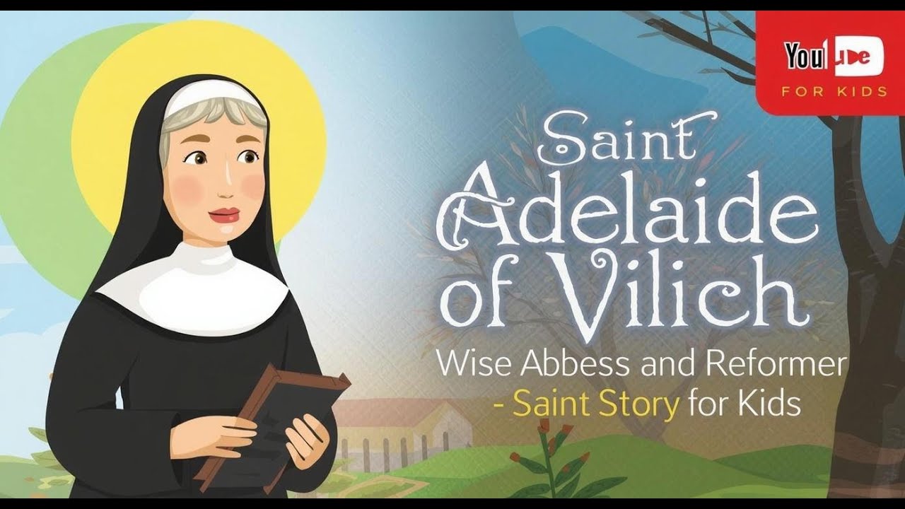 Saint Adelaide of Vilich | Wise Abbess and Reformer | Feast Day February 5 | Saint Story for Kids