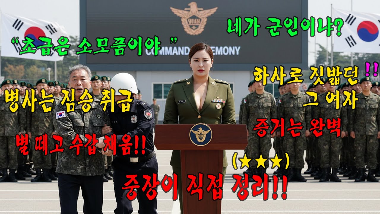 707특임대｜하사로 들어와 별 셋 달고 나왔다… 연병장 공개처형
