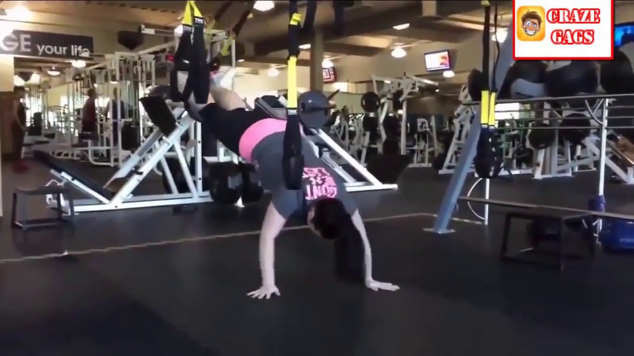 Funny Gym Fails || Girls gym fails Funny moments 2017 part 1