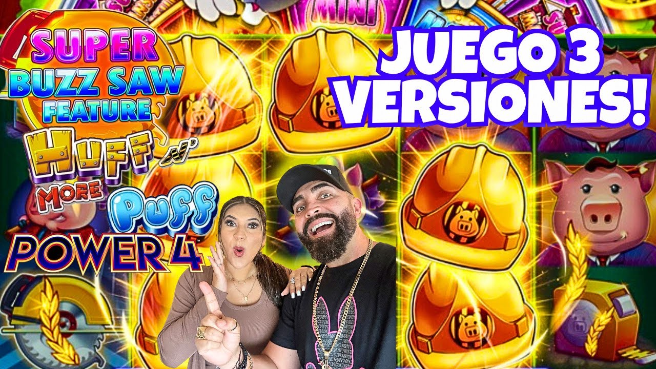 ⚠️ INSISTO HASTA GANAR JACKPOT EN HUFF N MORE PUFF! 3 VERSIONES EN SEMINOLE HARD ROCK TAMPA CASINO