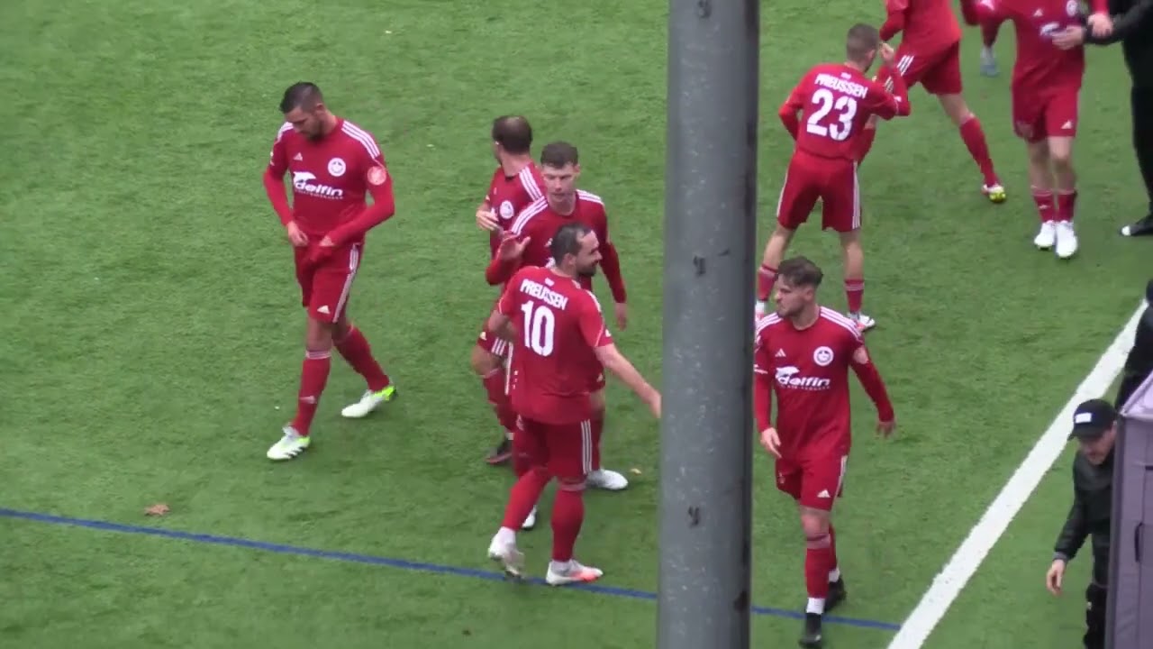 Borussia Neunkirchen - Preußen Merchweiler 1:1 (0:0) 04.11.2023 - Spielzusammenfassung Heinz PETRI