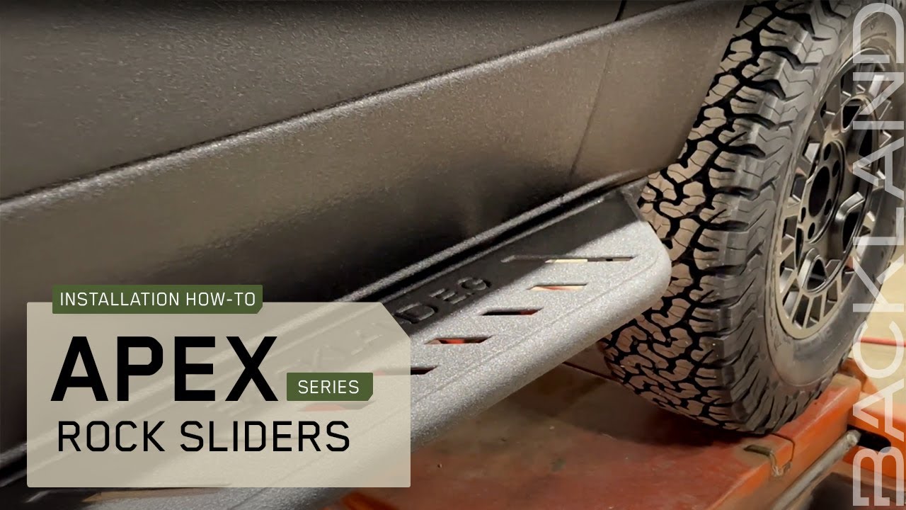 APEX Series Rock Sliders V2 Installation