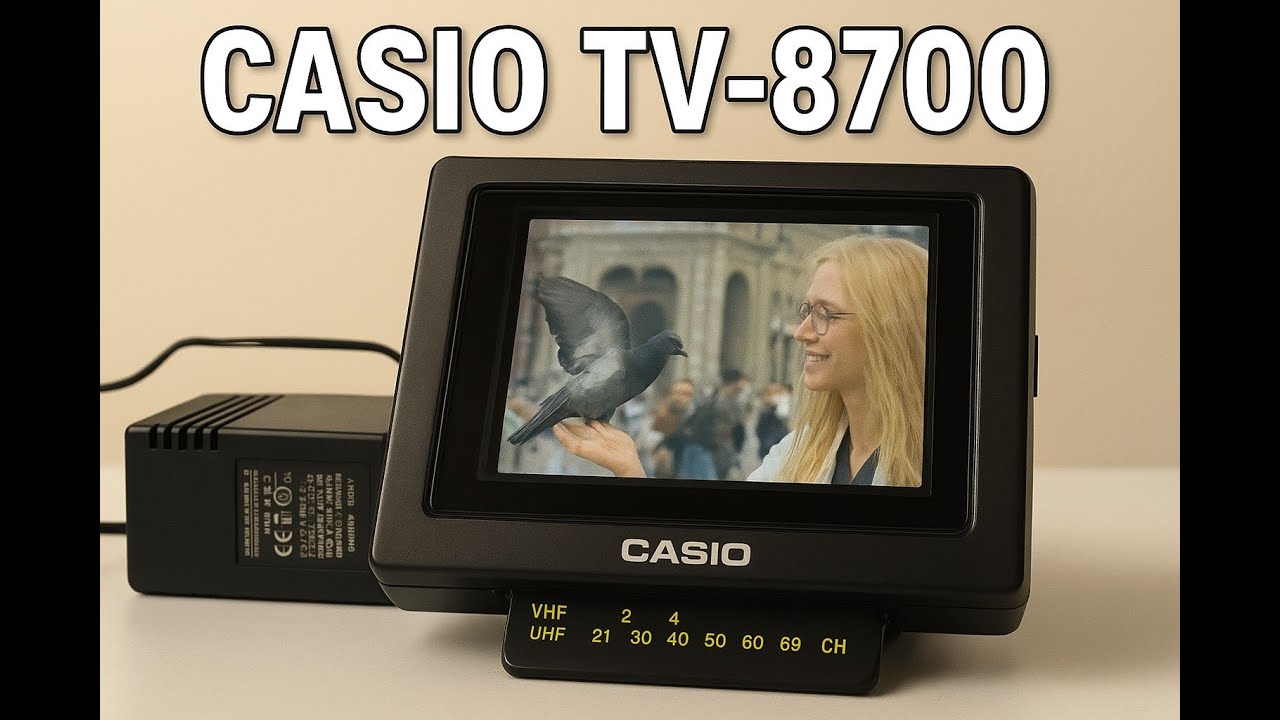 Легендарный телевизор из 90-х casio TV8700, до сих пор работает?