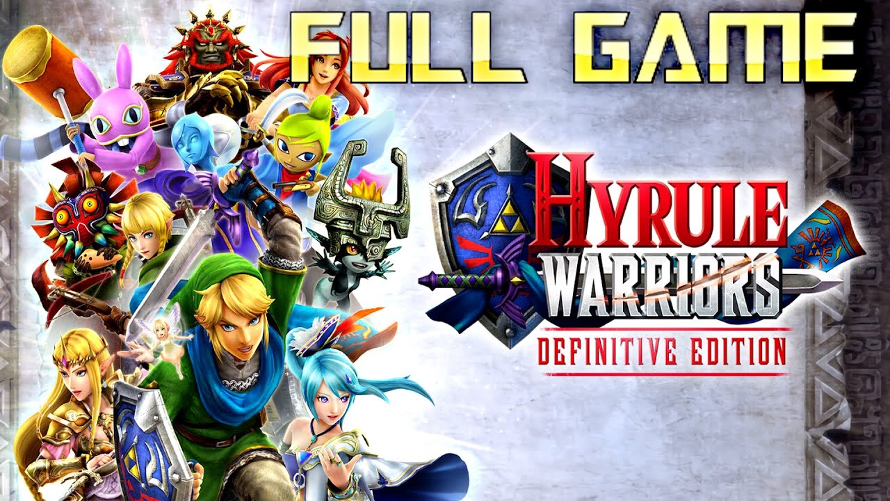 Hyrule Warriors Definitive Edition | Full Game Walkthrough | No Commentary
