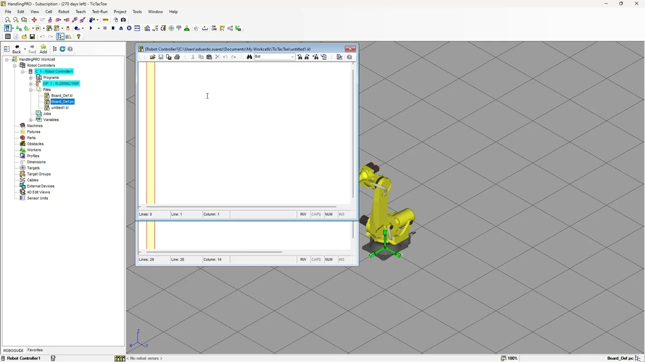 KAREL Programming TicTacToe Part 1
