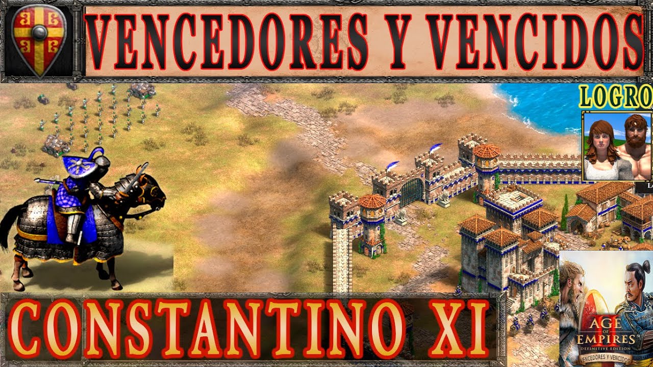 ⚔️ Vencedores y Vencidos: Constantino XI 🛡 Age of Empires 2 [Definitive Edition]