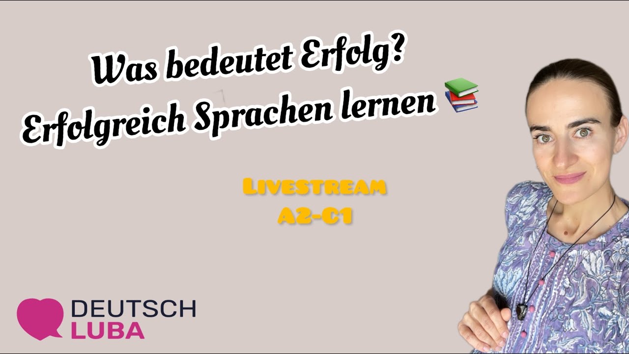 Was bedeutet Erfolg? | Wie kann man erfolgreich Sprachen lernen 📚🤓