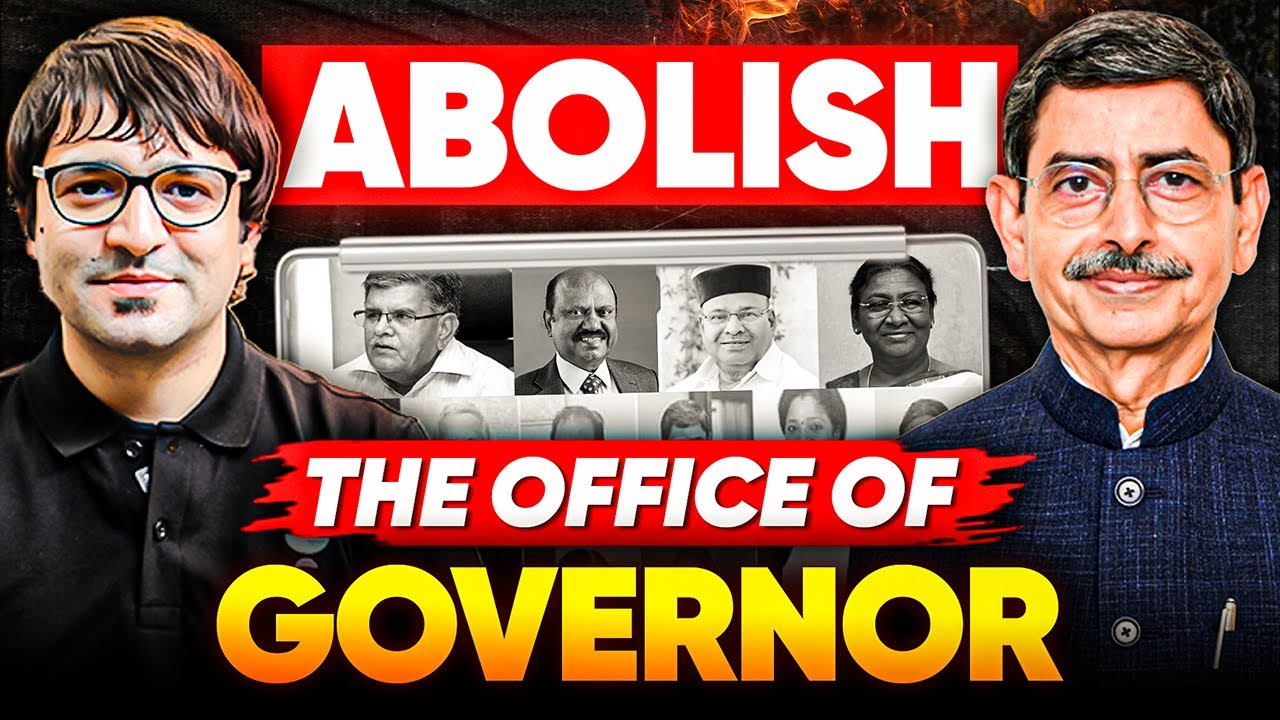 Time to abolish the Office of Governor | Indian Polity by Sarmad Mehraj | UPSC