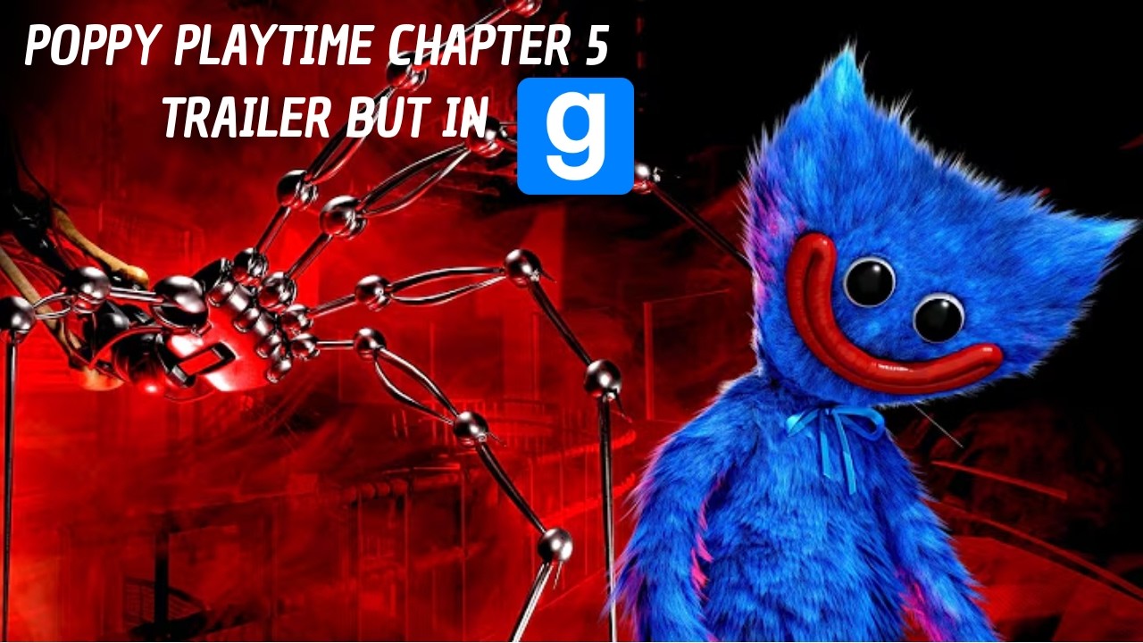Трейлер игрового процесса Poppy Playtime Chapter 5, но в GMod!