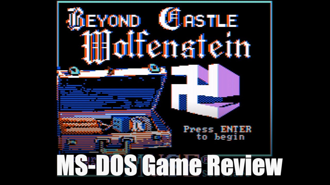 Beyond Castle Wolfenstein - 1985 - MS-DOS Game Review