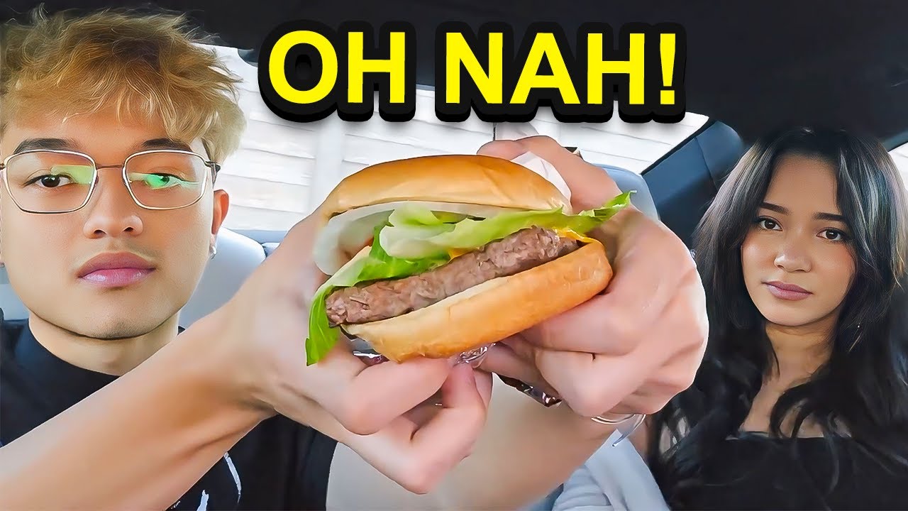 Cinna & JasonTheWeen Try Krabby Patty Meal..