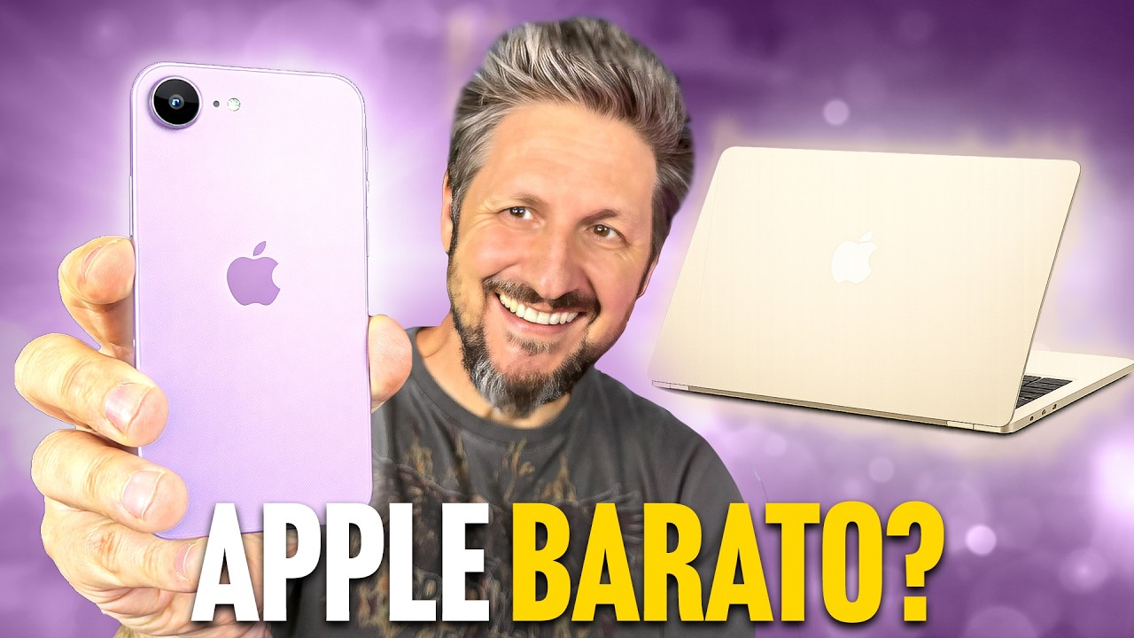 ADEUS NOTCH! iPhone 17e com ILHA DINÂMICA e o novo MACBOOK BARATINHO