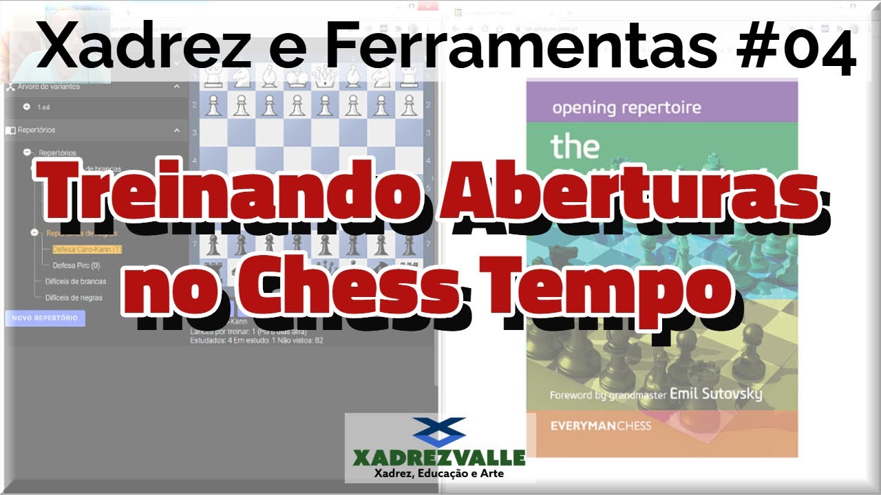 Treinando Aberturas no Chess Tempo | Xadrez e Ferramentas #04